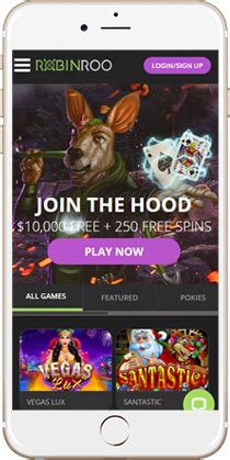 robin roo casino login